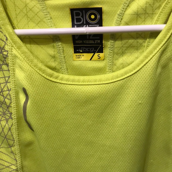 NWOT Neon Reflective Running Tank - Picture 2 of 3